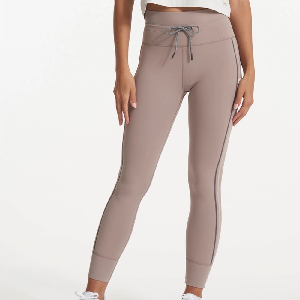 Vuori Taupe Daily Pocket Leggings